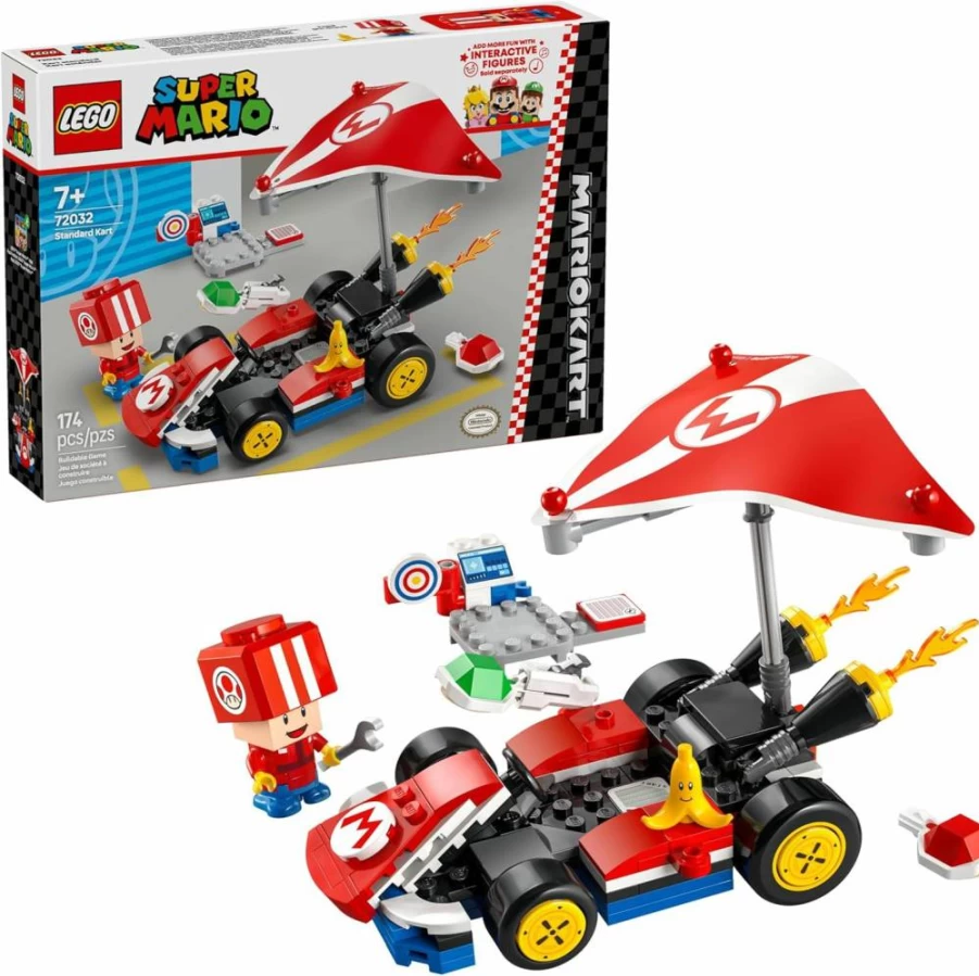 LEGO Mario Kart Standard Kit 72032 - Super Mario Building Set for Kids Ages 7+, Nintendo Fan Gift, Creative Birthday Present for Boys and Girls