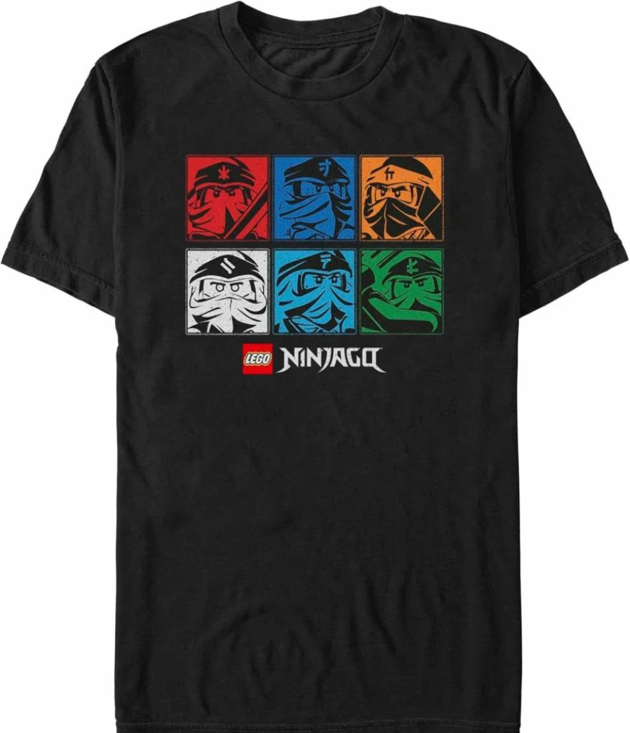 Fifth Sun Men's Lego Ninjago Unite The Colors Graphic Short Sleeve T-Shirt