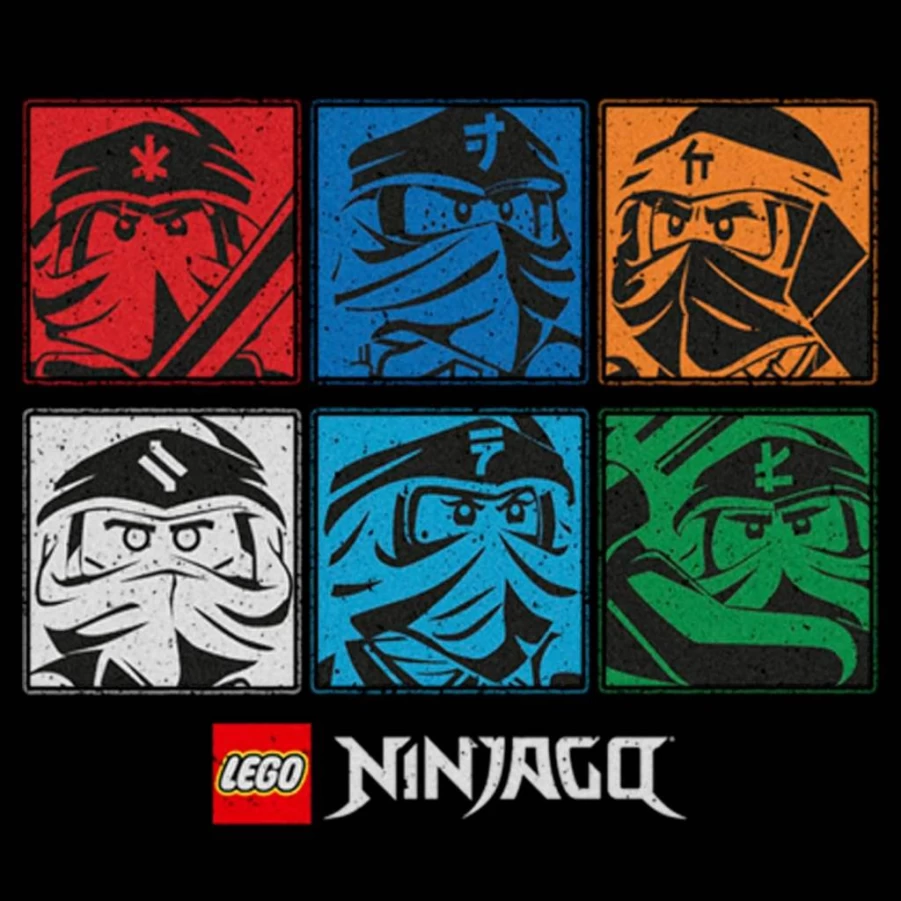 Fifth Sun Men's Lego Ninjago Unite The Colors Graphic Short Sleeve T-Shirt