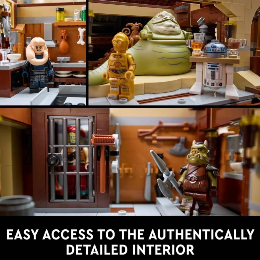 LEGO Star Wars Jabba's Sail Barge 75397 Building Set for Adults - 3942-Piece Collectible Star Wars Ship Model Kit for Fans - Creative Display Gift for Men & Women