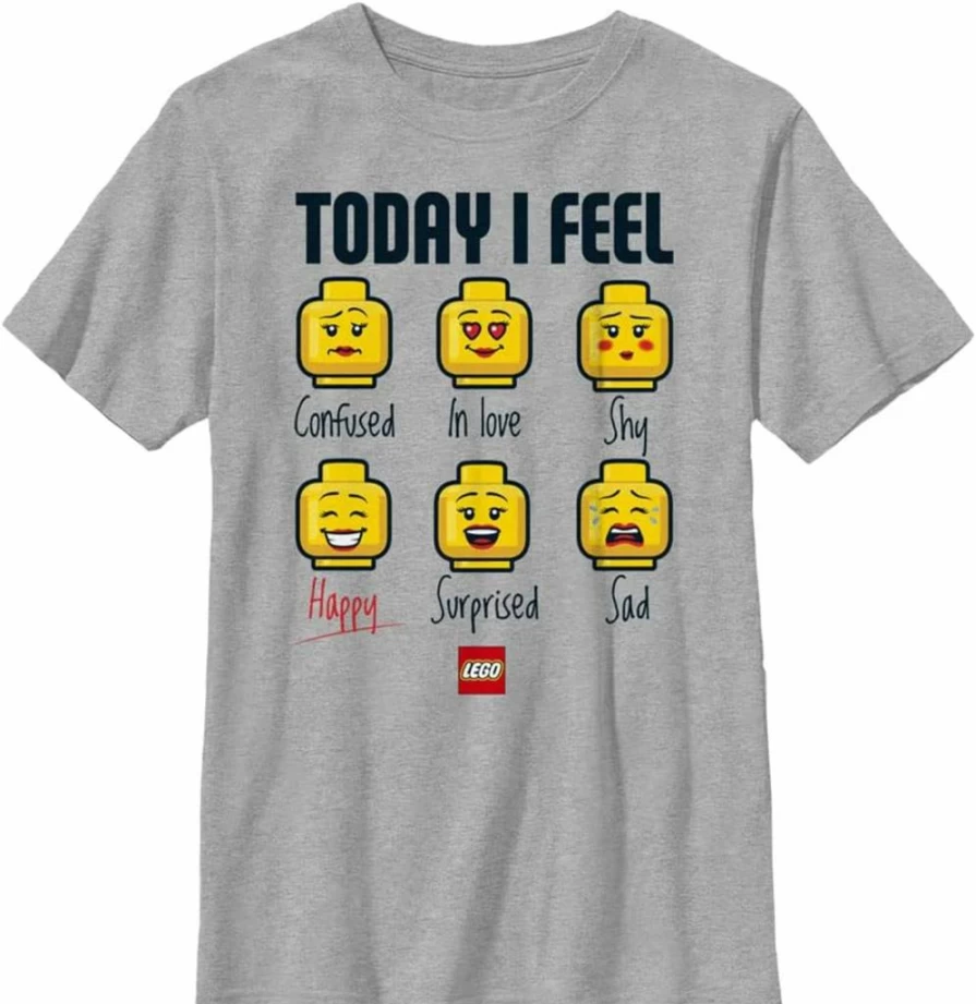 Fifth Sun LEGO Inspired Graphic Short Sleeve T-Shirt for Men and Women