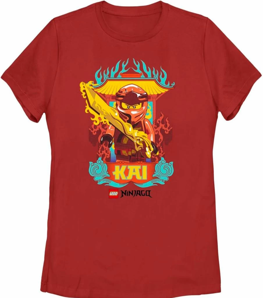 Fifth Sun Women's Lego Ninjago Kai Graphic Short Sleeve T-Shirt