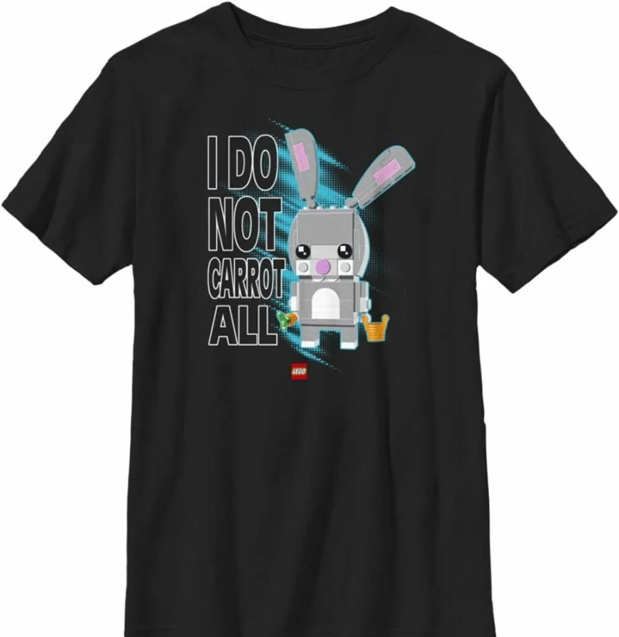 Fifth Sun Kids' Bad Hare Boys Graphic Short Sleeve Tee - Lego Inspired T-Shirt for Boys