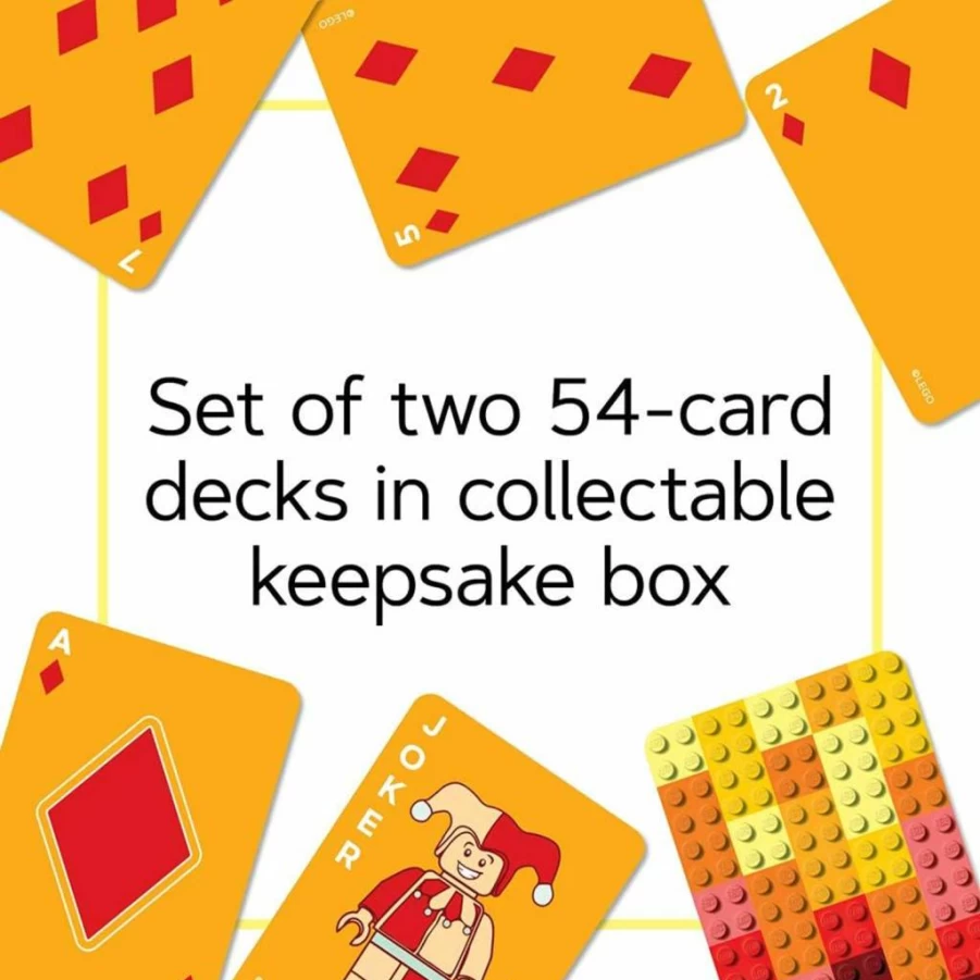 LEGO Playing Cards - Official Brick-Themed Card Game for Fun & Collectors
