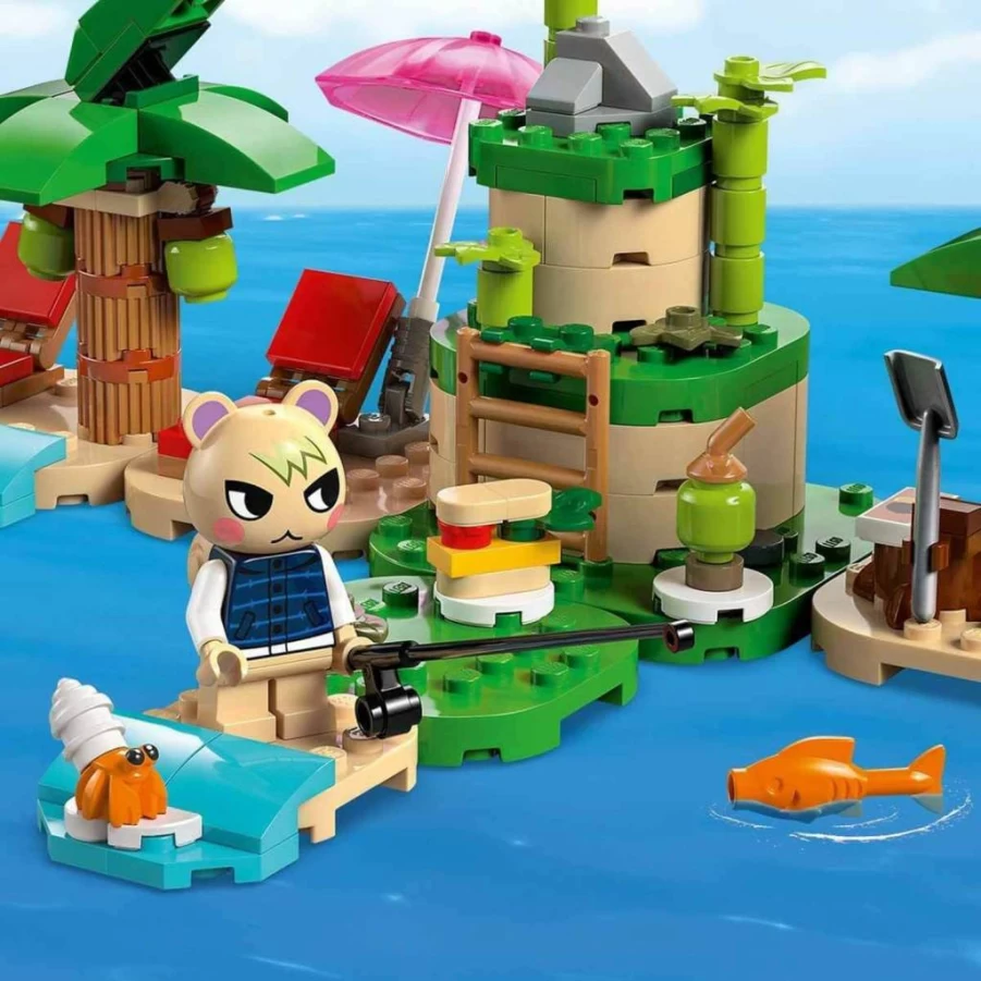 LEGO Animal Crossing 77048 Kapp'N's Island Boat Tour Building Set with Marshal & Kapp'N Minifigures, Creative Toy for Kids Ages 6+