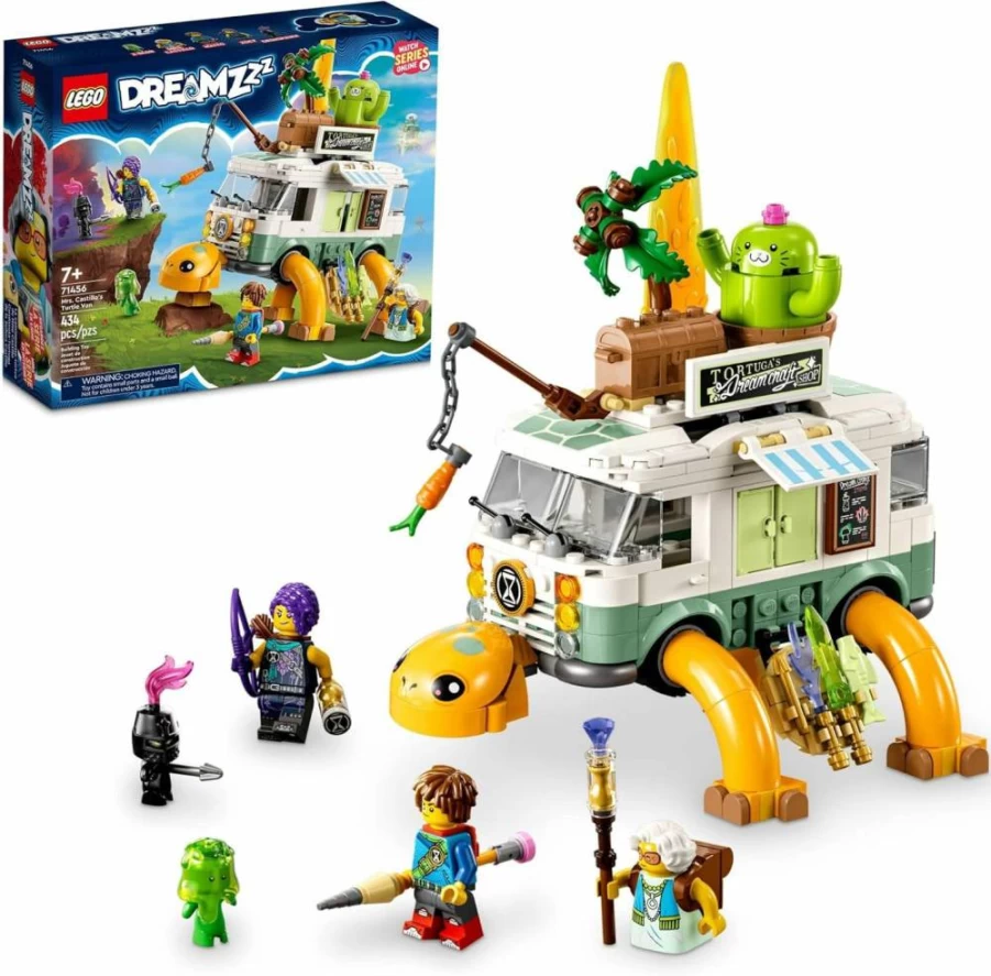 LEGO Dreamzzz 71453 Izzie and Bunchu The Bunny Building Set with Minifigures, 2-in-1 Creative Toy for Kids Ages 7+