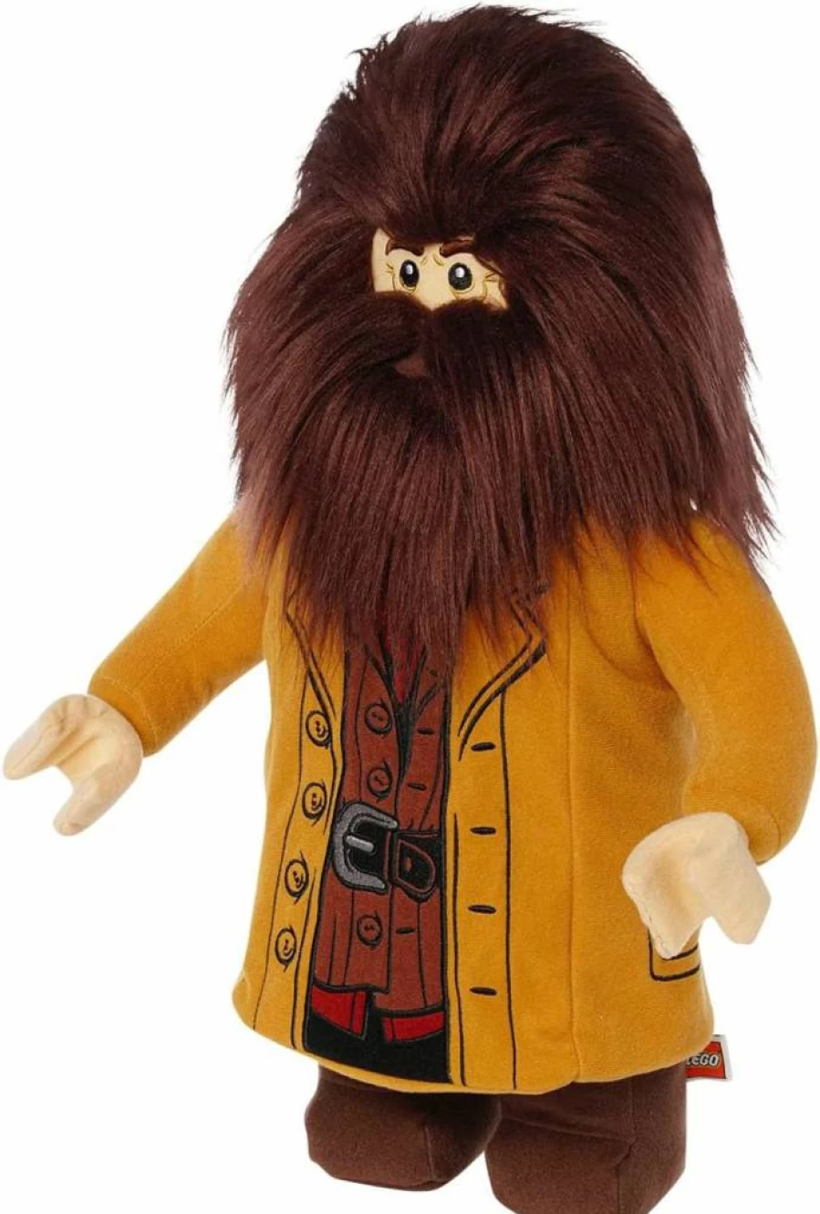 LEGO Hagrid Minifigure Plush Toy 13 Inch - Officially Licensed Harry Potter Collectible