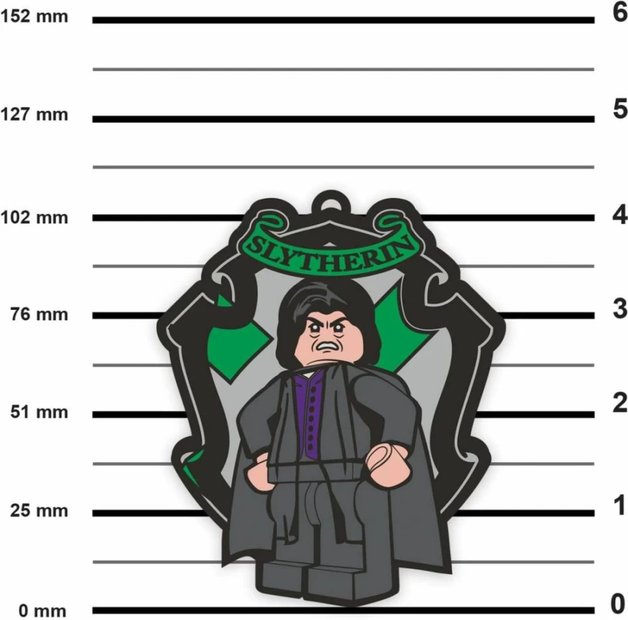 IQ Harry Potter Severus Snape Silicone Refrigerator Magnet 4 Inch - Collectible Kitchen & Locker Decor for Fans