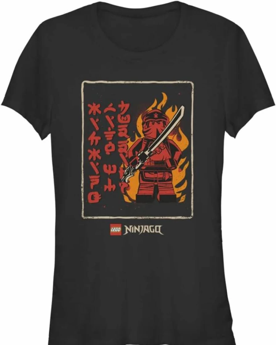 Fifth Sun Women's Lego Ninjago Fire Ninja Graphic Short Sleeve T-Shirt